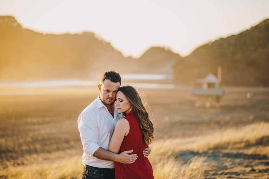 Bethells beach engagement photographer