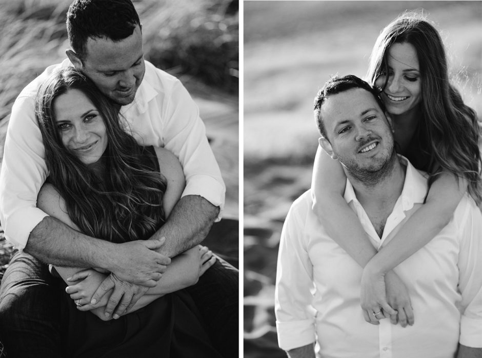Bethells beach engagement photographer