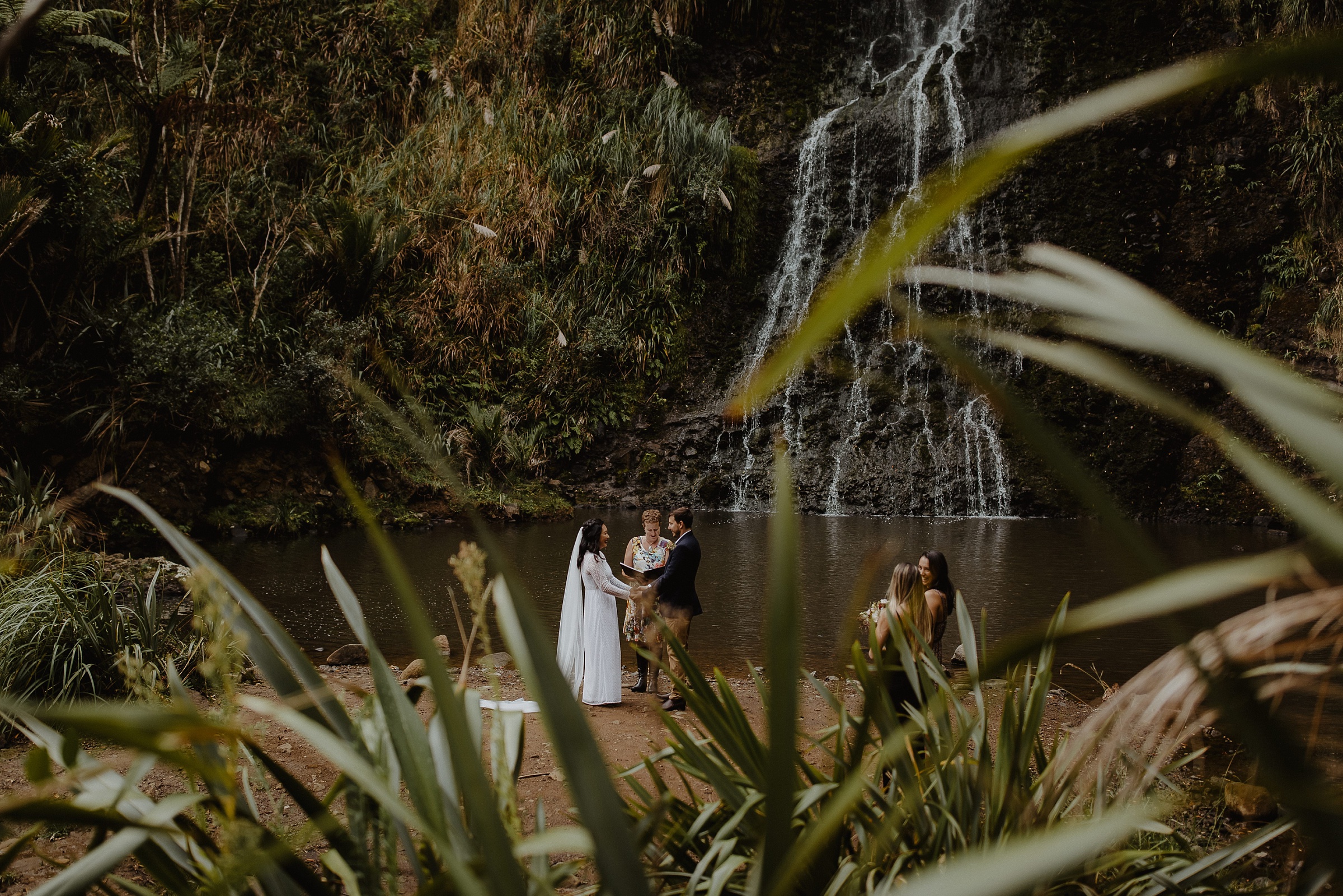 Karekare Falls Elopement