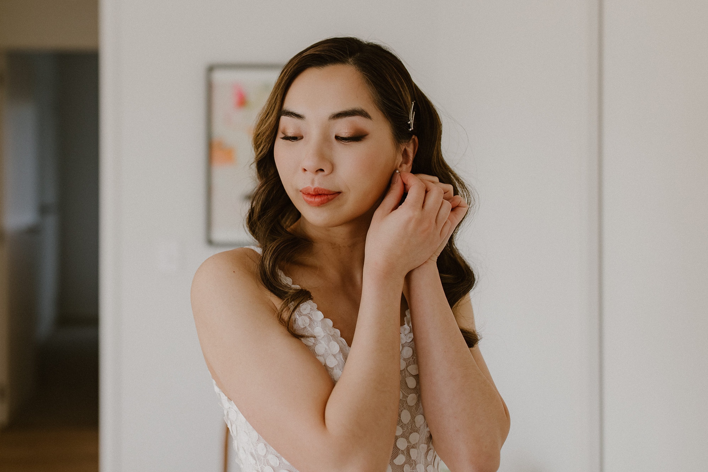 Bride Getting Ready