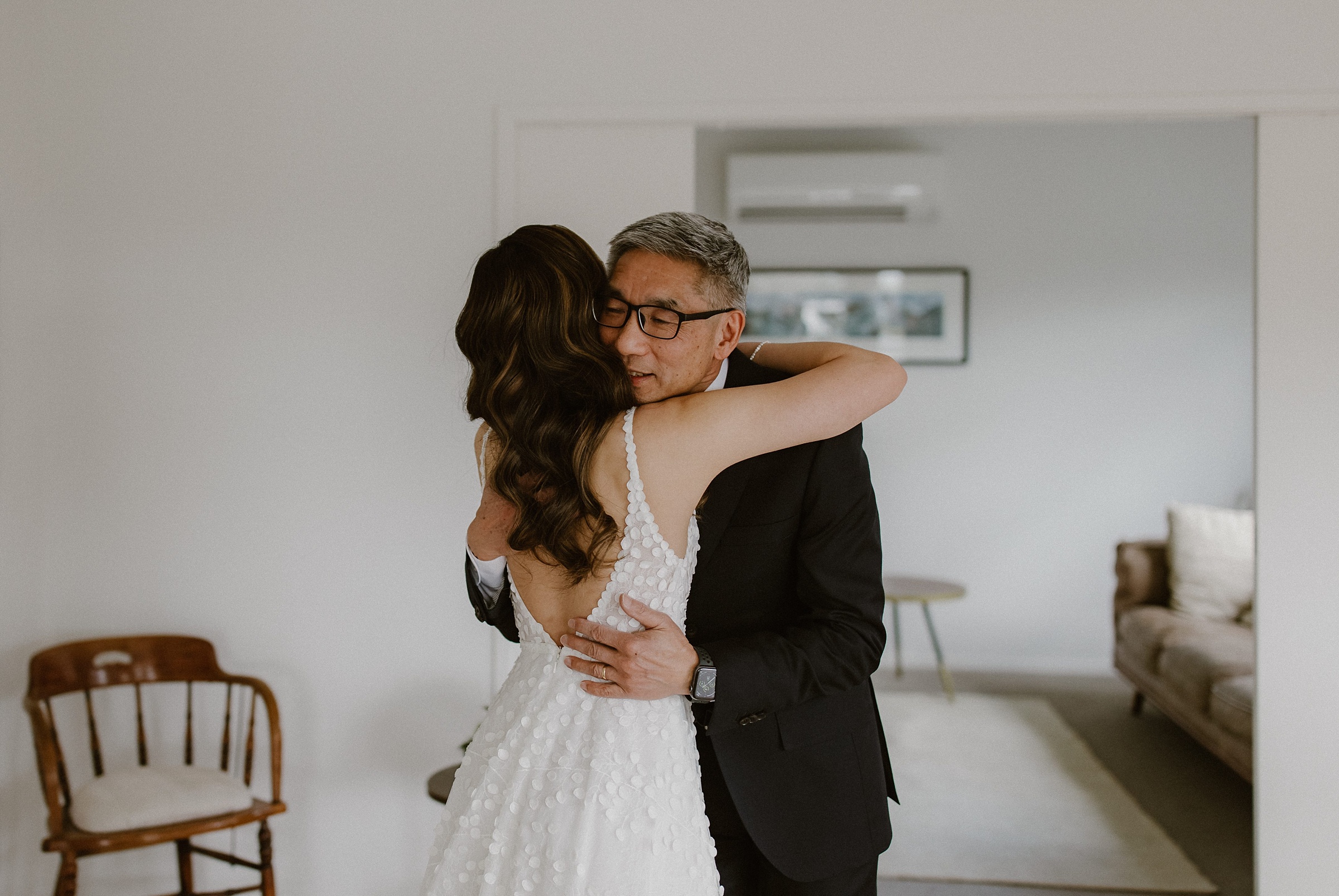 Bride and her dad