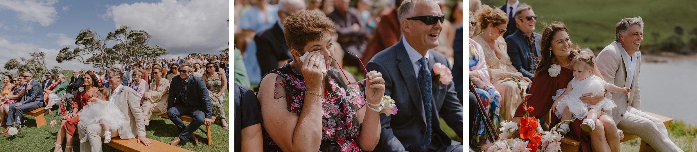 parents at the ceremony