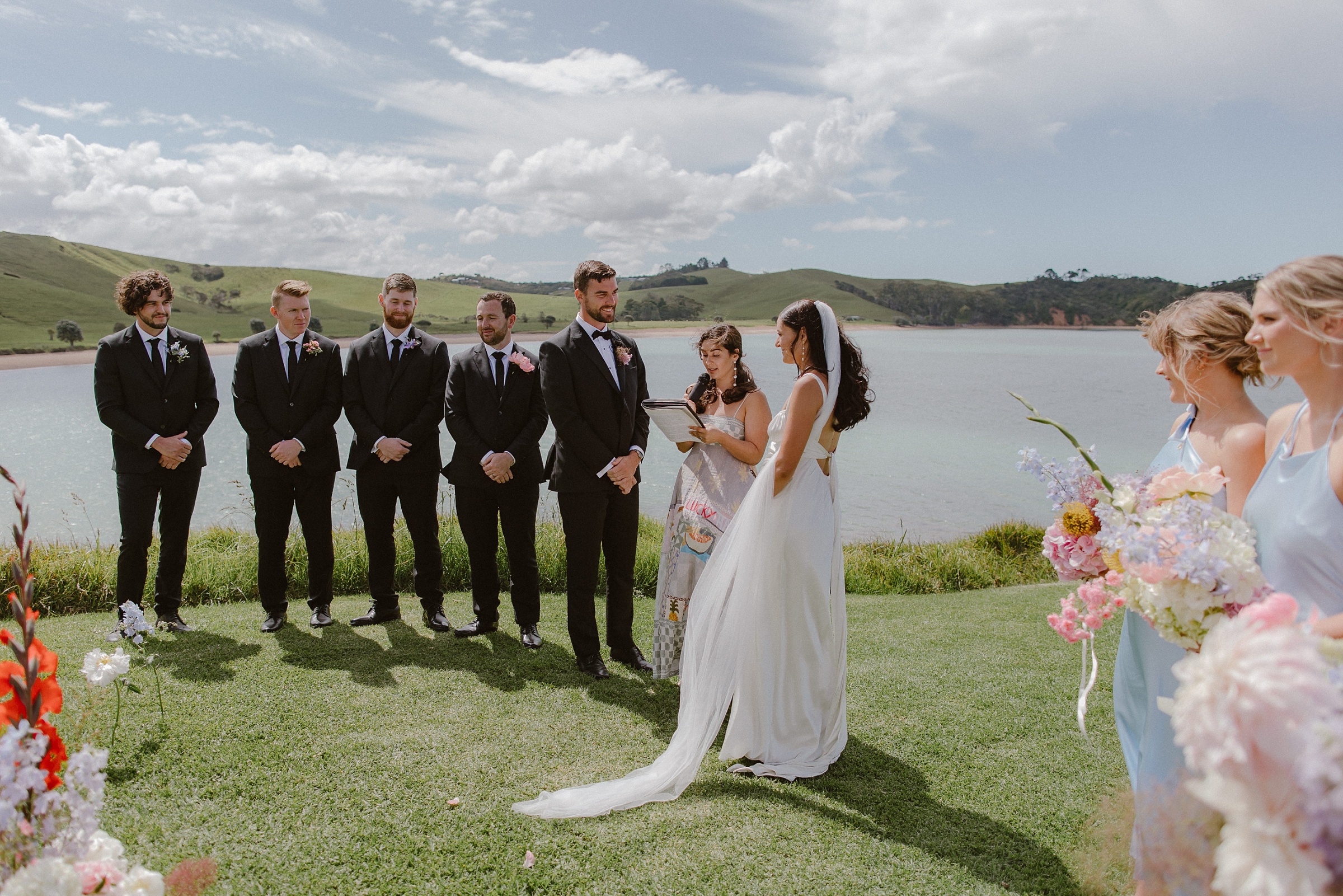 wedding ceremony baylys farm