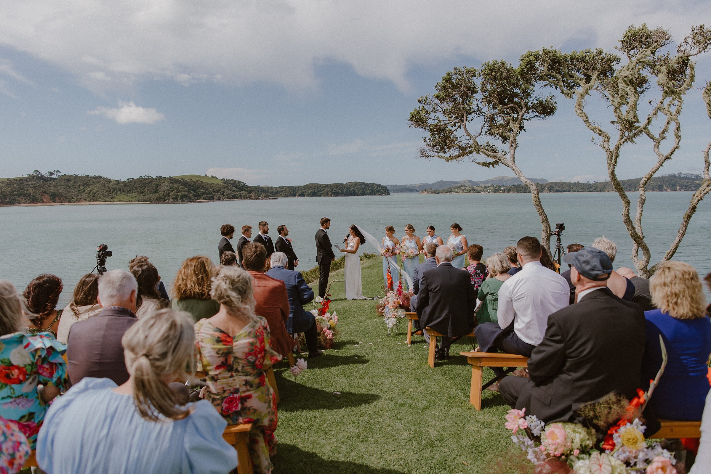 wedding ceremony baylys farm northland