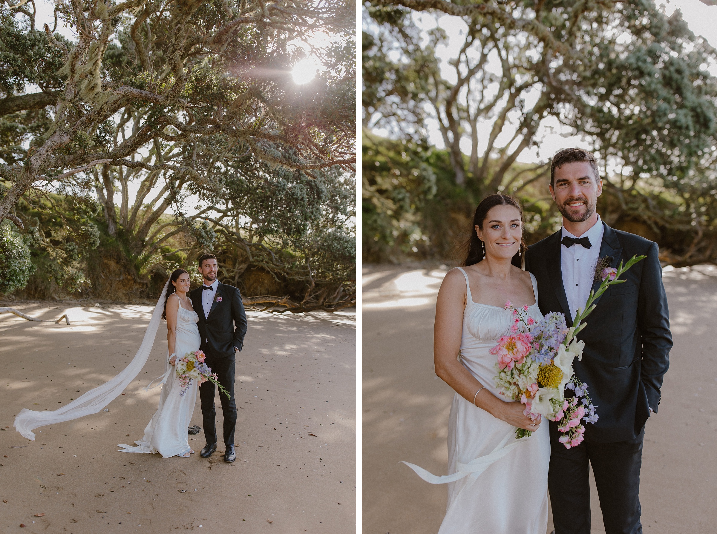 bride and groom northland wedding