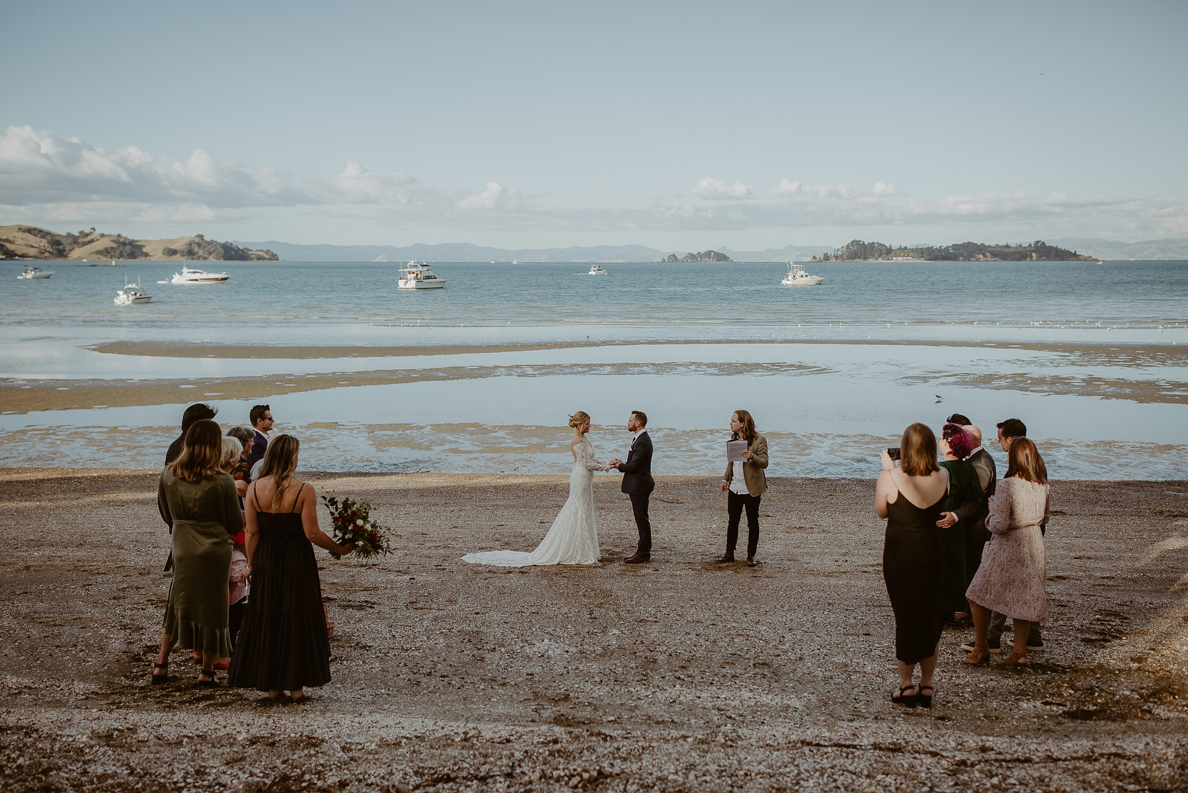 Waiheke beach Elopement